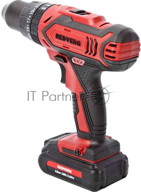 Шуруповерт REDVERG RD-ISD18L/2T аккумуляторный ударный