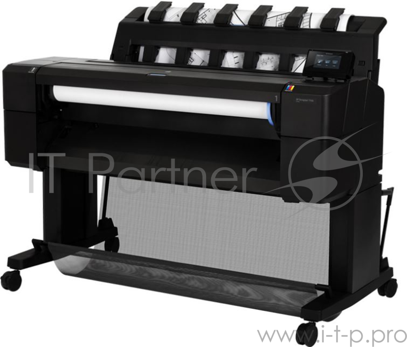 Плоттер HP Designjet T930 36 <L2Y21B> A0, 64Гб(виртуальная на основе 1,5Гб), HDD 320Гб, USB, LAN (замена T930 36 L2Y21A)