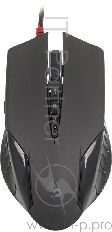 Мышь A4 Bloody V5M черный оптическая (3200dpi) USB игровая (7but)