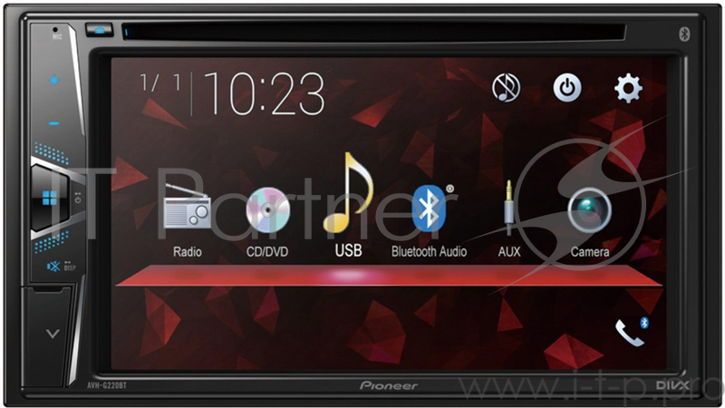 Автомагнитола CD DVD Pioneer AVH-G220BT 2DIN 4x50Вт