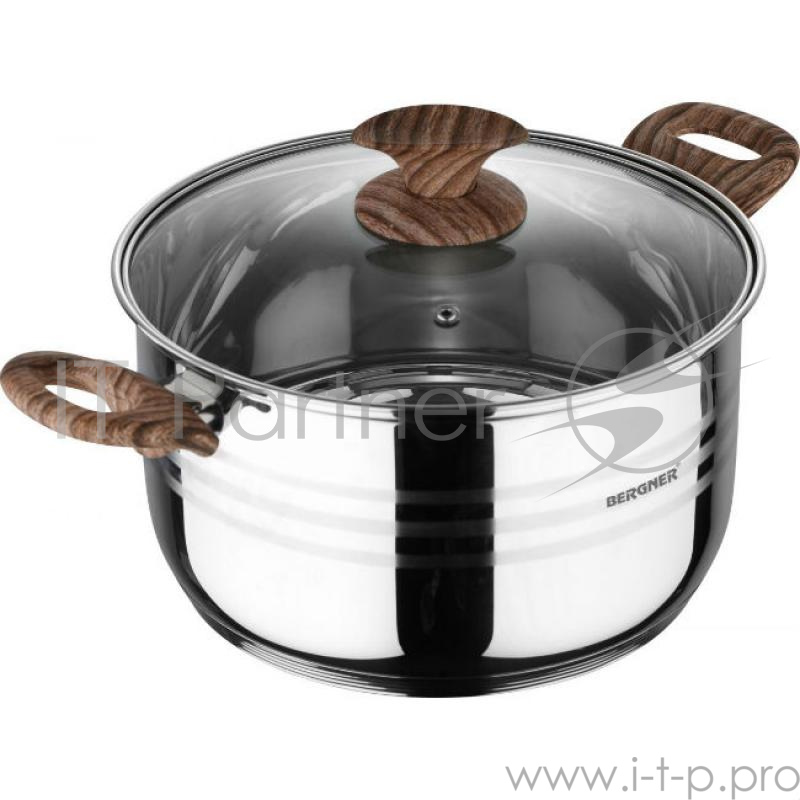 Кастрюля Bergner 7 л 9744MM-BG