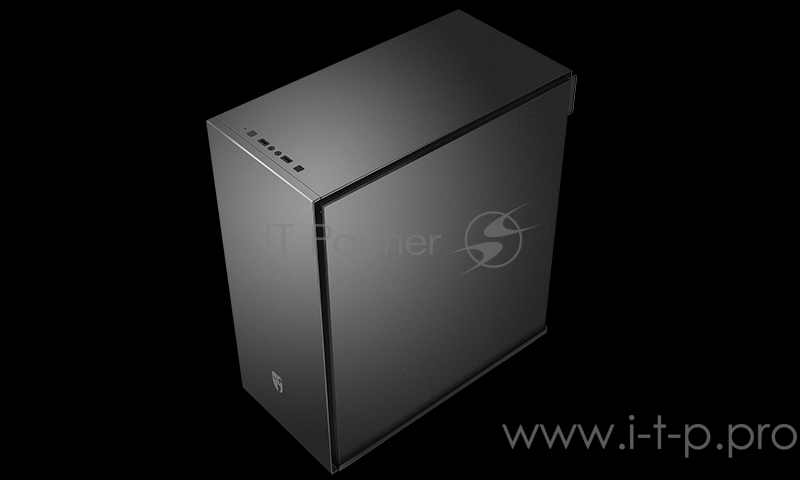 Корпус Deepcool MACUBE 310 BK без БП, большое боковое окно, черный, ATX