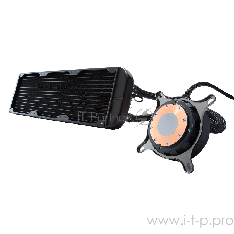 Система водяного охлаждения Fractal Design Celsius S36 Blackout / 3x120mm PWM fans / FD-WCU-CELSIUS-S36-BKO