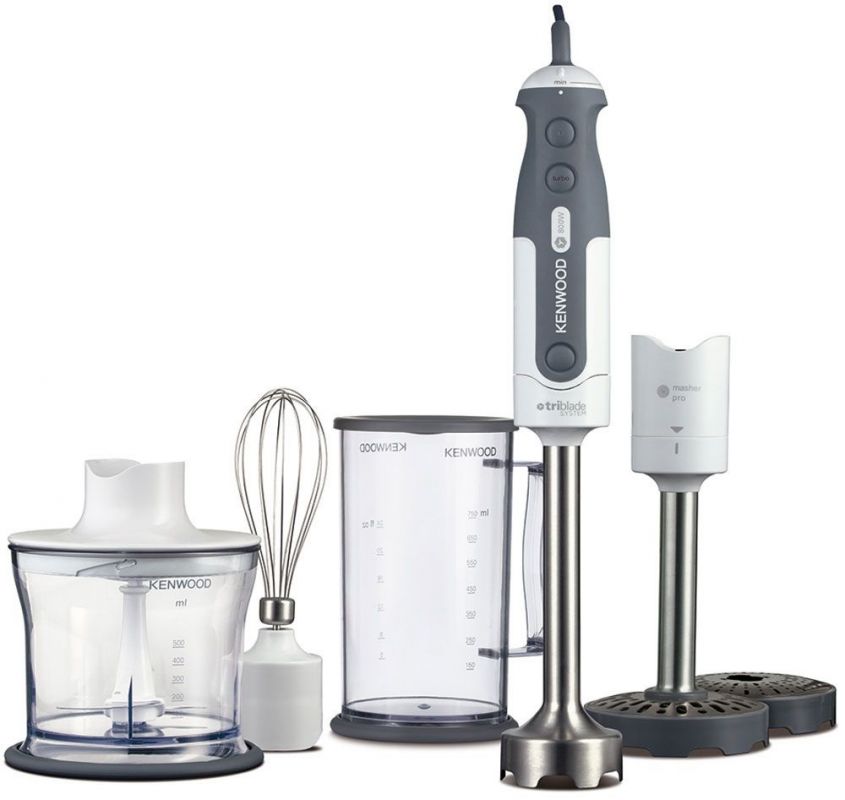 Блендер погружной Kenwood HDP404WH 800Вт белый/серый