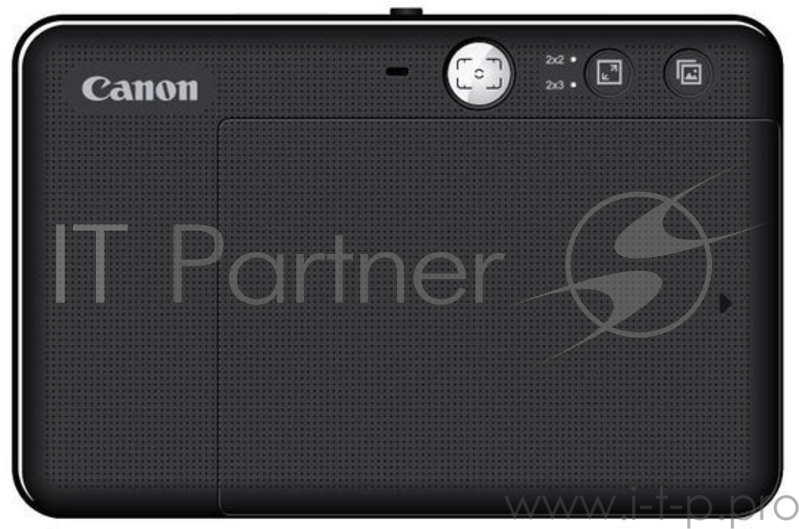 Фотоаппарат Canon Zoemini S черный 8Mpix microSDXC 30minF/Li-Ion