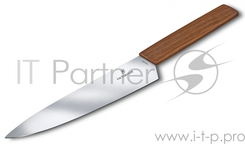 Нож кухонный Victorinox Swiss Modern (6.9010.22G) стальной лезв.220мм дерево блистер