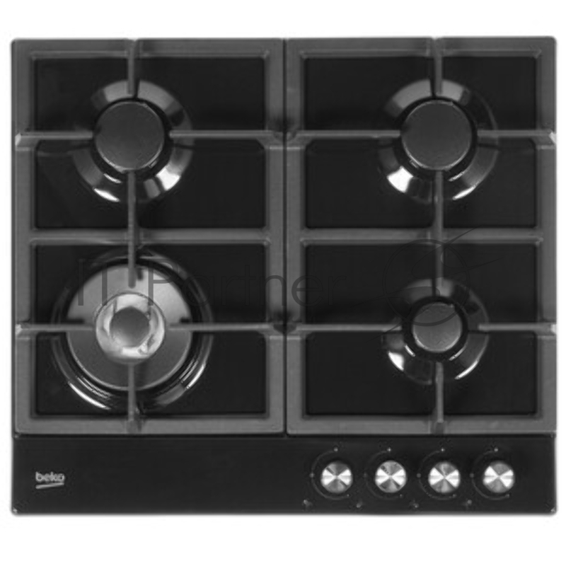 Встраиваемая газовая варочная поверхность BEKO Встраиваемая газовая варочная поверхность BEKO/ Газовая поверхность: 4 газовые конфорки (в т.ч. Wok). Панель управления спереди. Газ-контроль. Высокоэффективные конфорки. Встроенный электроподжиг. Чугунн