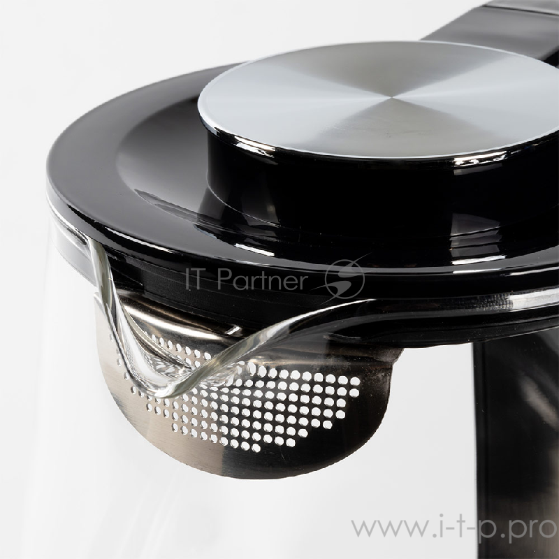 334 G-KR Чайник электрический Endever Skyline.Ёмкость 1,7 л, корпус из BIO-стекла, мощ.1800 Вт.