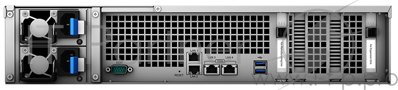 Сервер Synology FlashStation (Rack 2U) 2x8C2,1GhzCPU/32Gb upto 512/no HDD upto 24 SAS SSD upto 72 (2xRX2417sas or 2xRX1217sas)/2xUSB3.0/2x10GE(R rail/5YW