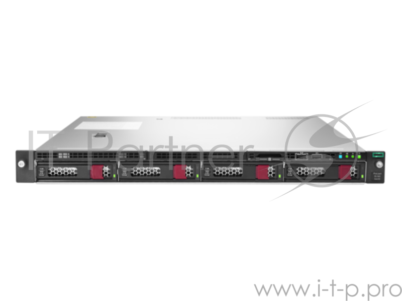 Сервер HP DL160 Gen10, 1(up2)x 3106 Xeon-B 8C 1.7GHz, 1x16GB-R DDR4, S100i/ZM (RAID 0,1,5,10) noHDD (4 LFF 3.5 HP) 1x500W (up2), 2x1Gb/s, noDVD, iLO5, Rack1U, 3-3-3