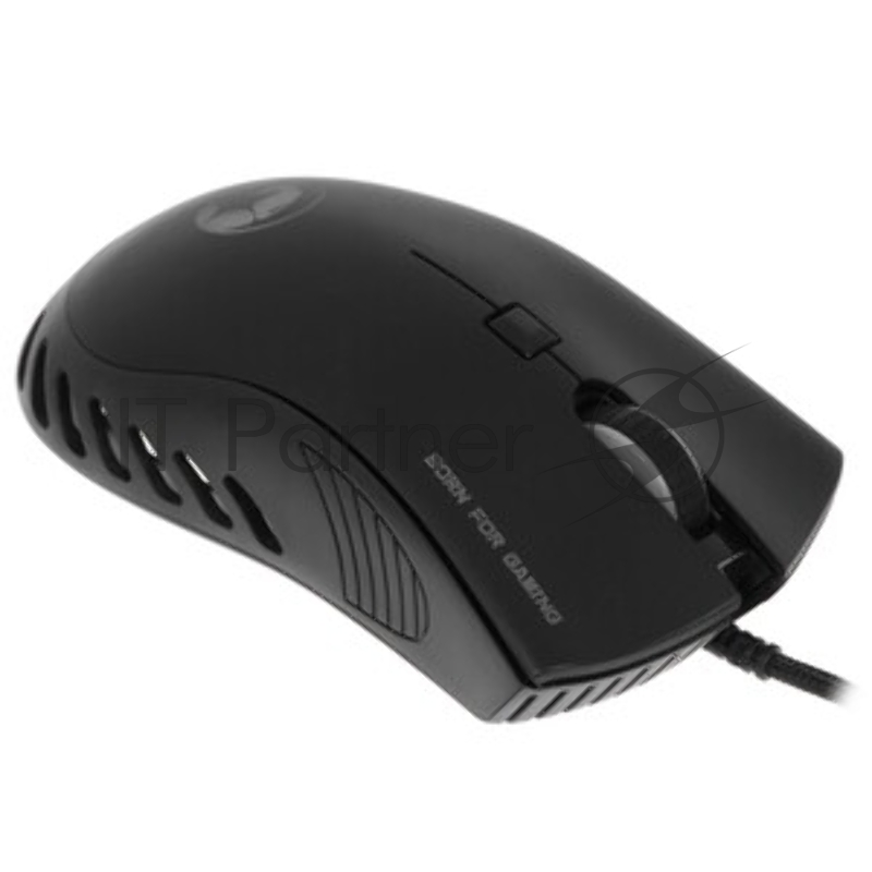 Мышь MARVO G950 Black USB {Мышь игровая проводная оптическая, 4000dpi, Сенсор Avago A3050, 7 кнопок, RGB подсветка, Программируемые кнопки, Сменные боковины, USB, Кабель 1,8 м}