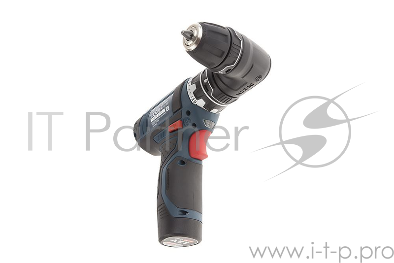 Дрель-шуруповёрт Bosch GSR 12V-15 FC Professional 06019F6000, аккум. (Li-Ion 12В, 400/1300об./мин., быстроз.) + доп.аккум. + кейс