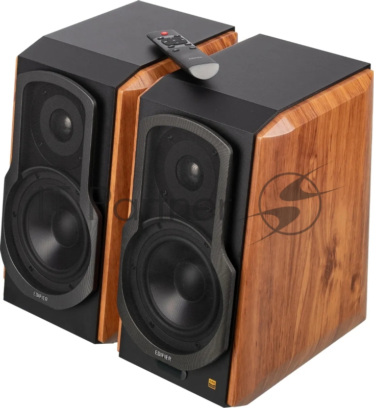 Колонки Edifier S1000MKII Brown (2.0,Bluetooth 5.0,ДУ,2x 25 Вт (ВЧ), 2x 35 Вт (СЧ/НЧ)