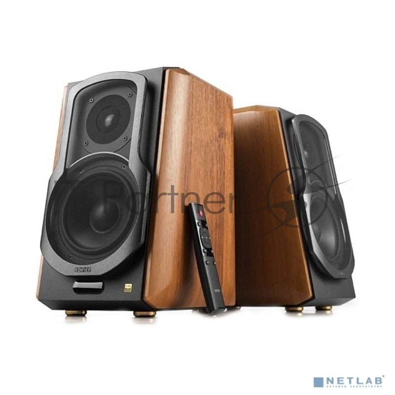 Колонки Edifier S1000MKII Brown (2.0,Bluetooth 5.0,ДУ,2x 25 Вт (ВЧ), 2x 35 Вт (СЧ/НЧ)