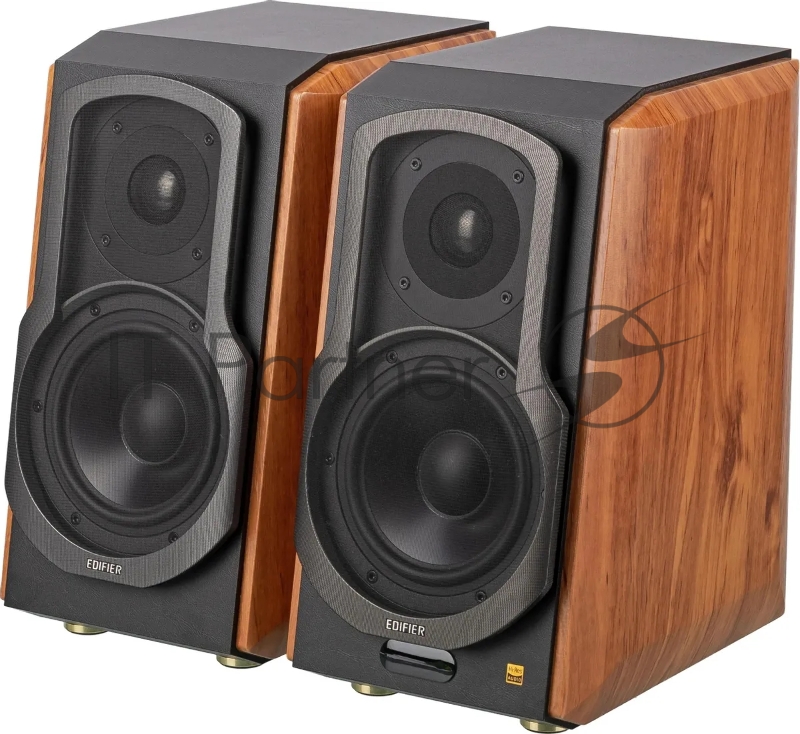 Колонки Edifier S1000MKII Brown (2.0,Bluetooth 5.0,ДУ,2x 25 Вт (ВЧ), 2x 35 Вт (СЧ/НЧ)