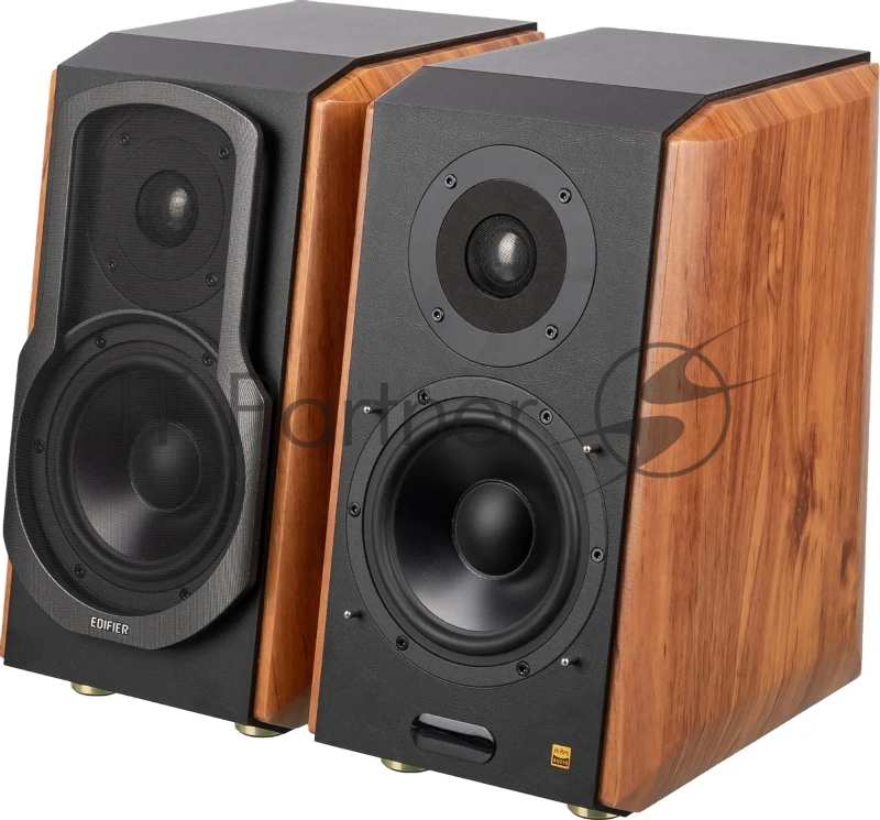 Колонки Edifier S1000MKII Brown (2.0,Bluetooth 5.0,ДУ,2x 25 Вт (ВЧ), 2x 35 Вт (СЧ/НЧ)