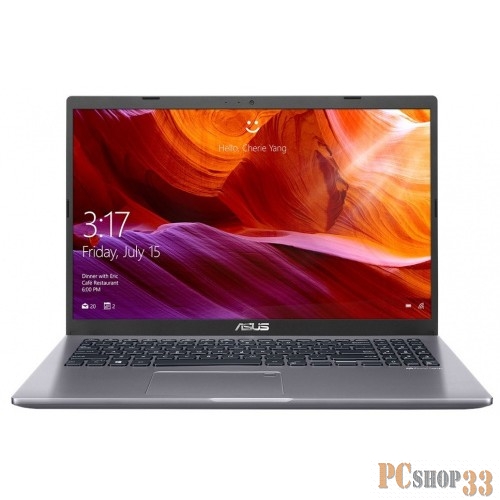 Ноутбук Asus VivoBook X509UA-EJ021T Core i3 7020U/8Gb/SSD256Gb/UMA/15.6/FHD (1920x1080)/Windows 10/grey/WiFi/BT/Cam