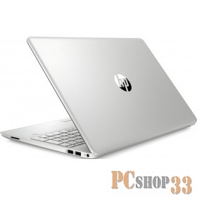 Ноутбук HP 15-dw0074ur Core i5 8265U/4Gb/SSD256Gb/Intel UHD Graphics/15.6/TN/HD (1366x768)/Free DOS/silver/WiFi/BT/Cam