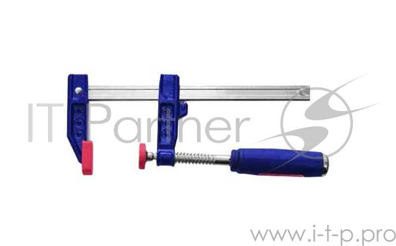 Струбцина FIT 59151 тип f усиленная, мягкая ручка, 50х150мм