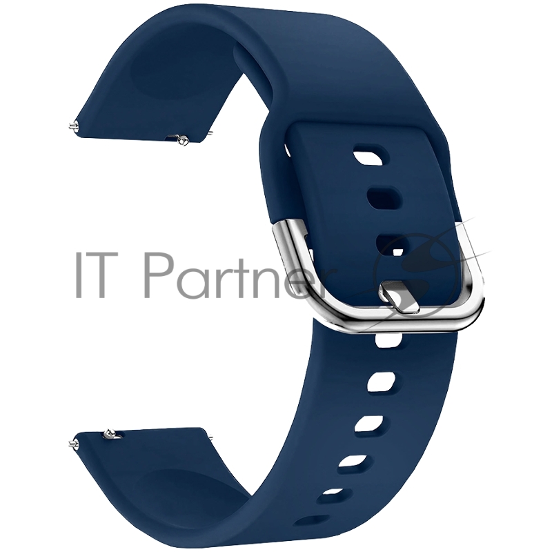 Универсальный силиконовый ремешок для часов Lyambda Avior 22 mm DSJ-11-02T-22-DB Dark blue