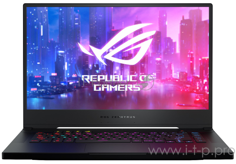 ASUS ROG GU502GU Intel i7-9750H/16Gb/512Gb SSD/NO ODD/15.6 FHD IPS Anti glare 144Hz/NVIDIA GeForce GTX 1660Ti 6Gb GDDR6/Camera/Wi-Fi/No OS Brushed Bl