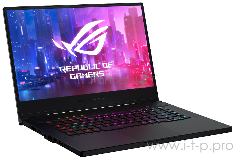 ASUS ROG GU502GU Intel i7-9750H/16Gb/512Gb SSD/NO ODD/15.6 FHD IPS Anti glare 144Hz/NVIDIA GeForce GTX 1660Ti 6Gb GDDR6/Camera/Wi-Fi/No OS Brushed Bl