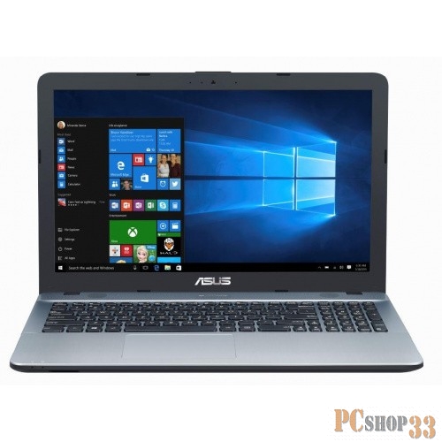 Ноутбук Asus VivoBook X541SA-XO689 Pentium N3700/4Gb/1Tb/DVD-RW/Intel HD Graphics/15.6/HD (1920x1080)/Free DOS/silver/WiFi/BT/Cam
