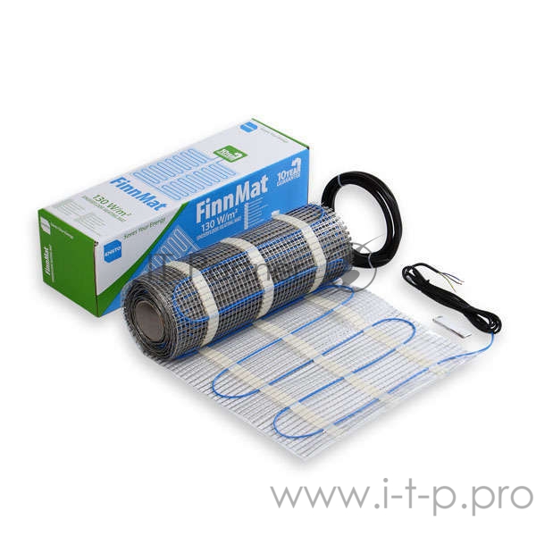 Теплый пол ENSTO FinnMat EFHFM130.5 нагревательный мат 4мм 650Вт 5м2 гар.120мес.