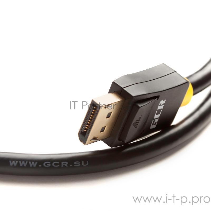 Greenconnect Кабель PROF 15.0m DisplayPort v1.2, 20M/20M, черный, 28/26 AWG, GCR-50556 Greenconnect Кабель PROF 15.0m DisplayPort v1.2, 20M/20M, черный, 28/26 AWG, GCR-50556