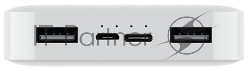 Мобильный аккумулятор Xiaomi Redmi Power Bank PB200LZM Li-Pol 20000mAh 3.6A+2.4A белый 2xUSB