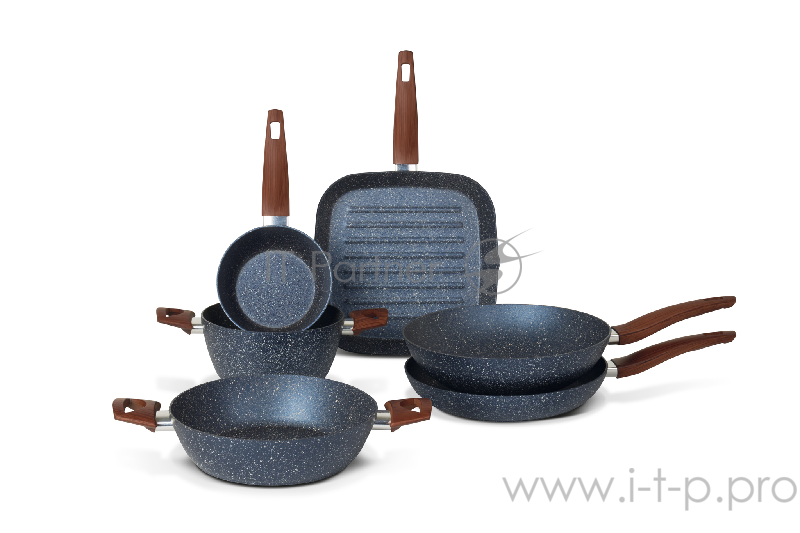 Кастрюля PIETRA ECO 24см, 4,5 л, TVS (BL439242910601)