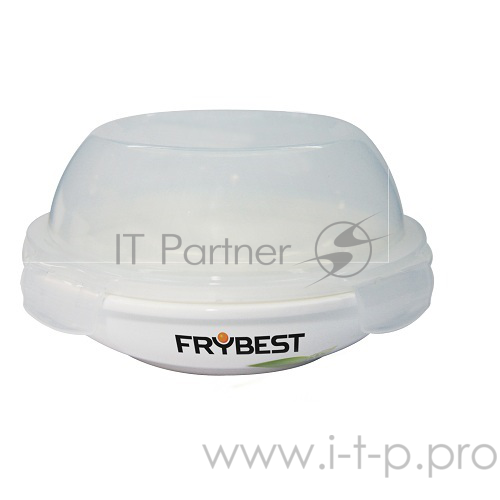 Контейнер Frybest BF-045, 450мл, фарфор, круглый (в уп. 12 шт)