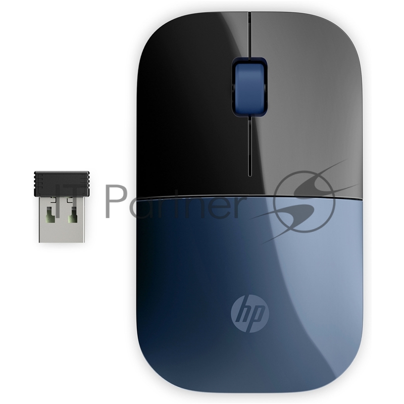 Мышь HP Z3700 Blue Wireless Mouse