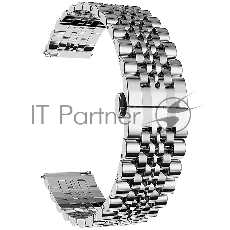 Lyambda Castor Универсальный ремешок из нержавеющей стали для часов 20 mm DSG-07-06T-20-SL Silver