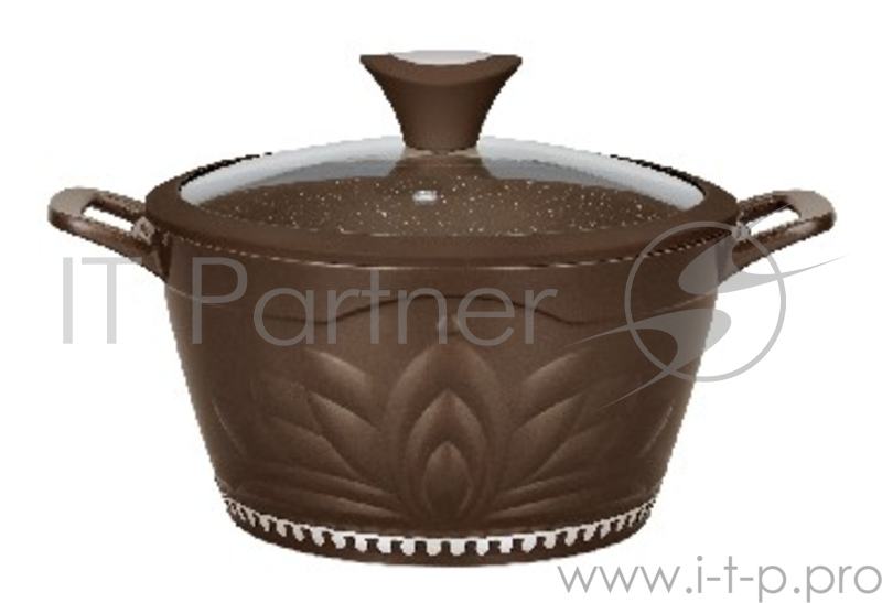 Кастрюля WINNER WR-1370 4,0 л. 4,0л. со стеклянной крышкой с силикон. ободком. Диаметр 24см, толщина стенки 2,3мм, дна 4,5мм. Внутри антипригарное цветное мраморное покрытие, снаружи жаростойкое цветное лаковое покрытие. Ручка крышки бакелитовая с по