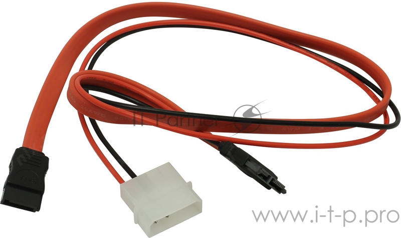 Комплект SATA-кабелей Slim Greenconnect GC- ST302 Slim SATA 13pin AM / SATAII 7pin AM / Molex 4pin AM, пакет, 50 см Комплект SATA-кабелей Slim Greenconnect GC- ST302 Slim SATA 13pin AM / SATAII 7pin AM / Molex 4pin AM, пакет, 50 см