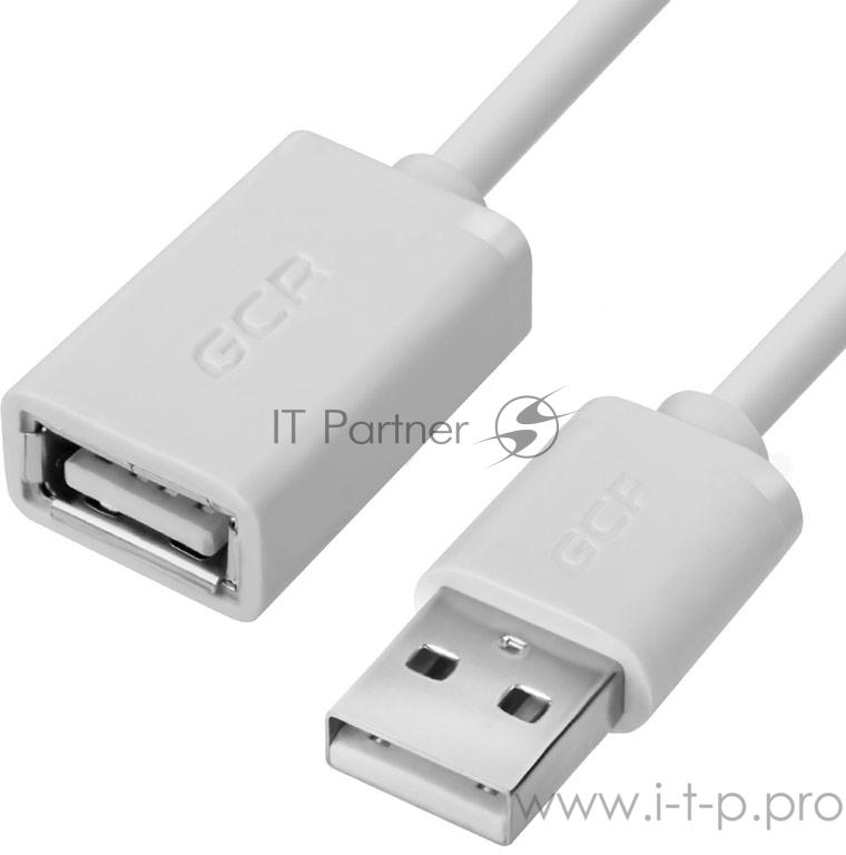 Greenconnect Удлинитель 0.15m USB 2.0, AM/AF, белый, литой, 30/30 AWG, морозостойкий, GCR-UEC5M-AA-0.15m Greenconnect Удлинитель 0.15m USB 2.0, AM/AF, белый, литой, 30/30 AWG, морозостойкий, GCR-UEC5M-AA-0.15m
