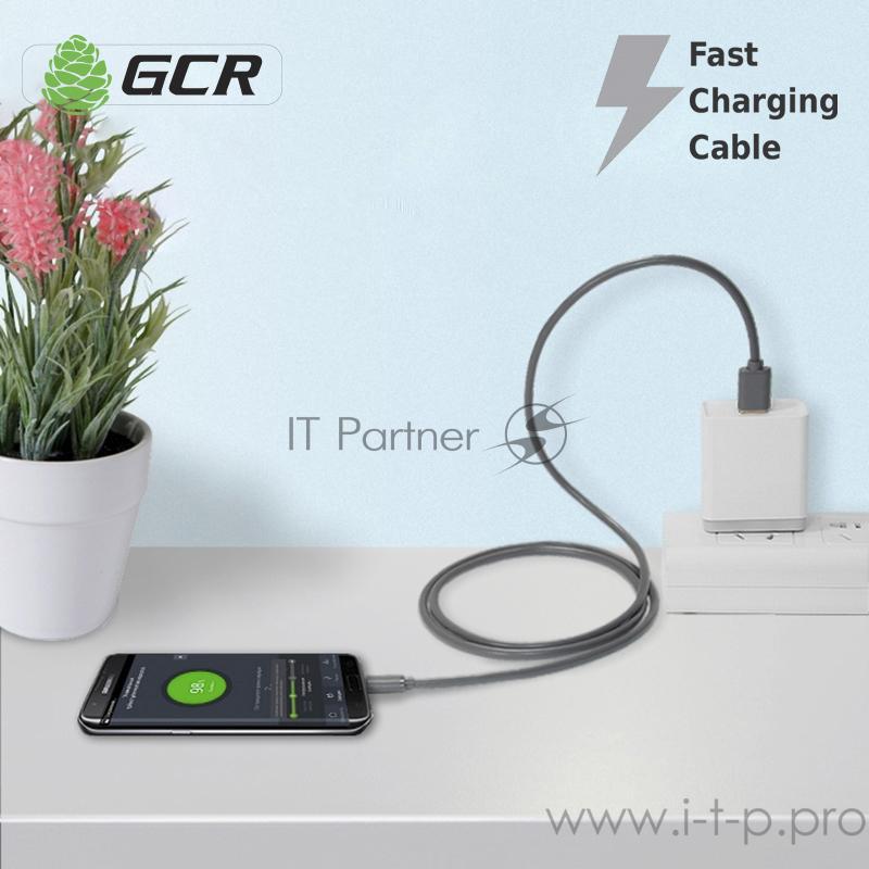 Greenconnect Кабель micro USB 2.0 0.3m черный, позолоченные контакты, 28/28 AWG, AM / microB 5pin, GCR-UA8MCB6-BB2SG-0.3m, экран, армированный, морозостойкий Greenconnect Кабель micro USB 2.0 0.3m черный, позолоченные контакты, 28/28 AWG, AM / micr