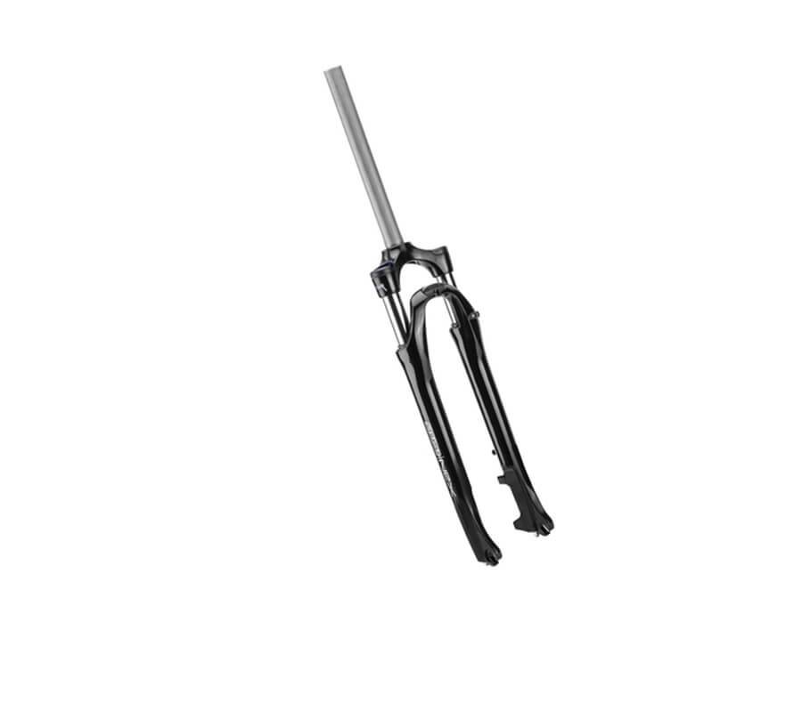 Вилка 28 SF-NEX-HLO 1-1/8 безрезьб/аморт/Диск/алюм/черная 110219
