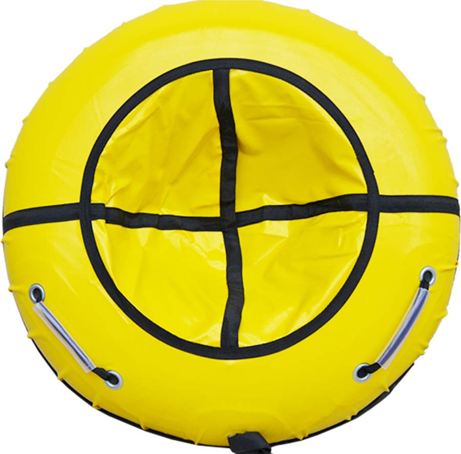 Санки надувные 85 см Тюбинг Профи с пласт. дном ПЛ-1 (без гарантии на камеру R12)