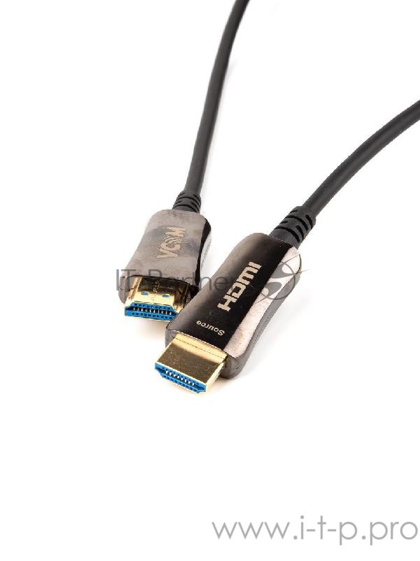 Активный оптический кабель HDMI 19M/M,ver. 2.0, 4K@60 Hz 40m VCOM <D3742A-40M>
