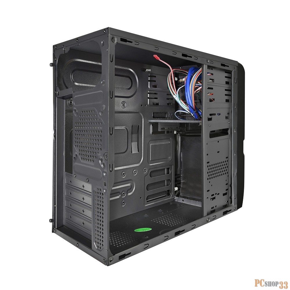 Корпус Minitower ExeGate SP-137U Black, mATX <UN450, 120mm> 2*USB+2*USB3.0, Audio