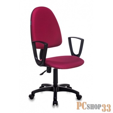 Кресло Бюрократ CH-1300N/CHERRY бордовый Престиж+ 15-11