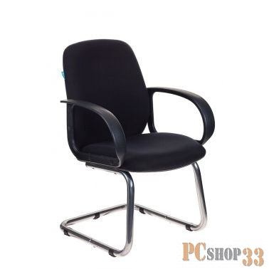 Кресло Бюрократ CH-808-LOW-V/BLACK низкая спинка черный 80-11