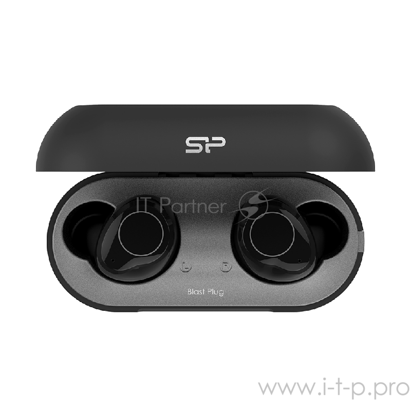 Наушники Silicon Power TWS BP82-Black вставные ( затычки) с микрофоном,91 дБ,16 Ом,BT 5.0,400 мАч, HSP / HFP / A2DP / AVRCP / SPP