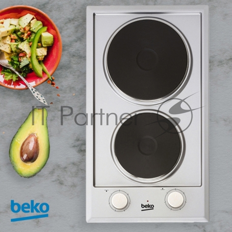 Варочная поверхность электрическая Beko HDCE 32200 X серебристый