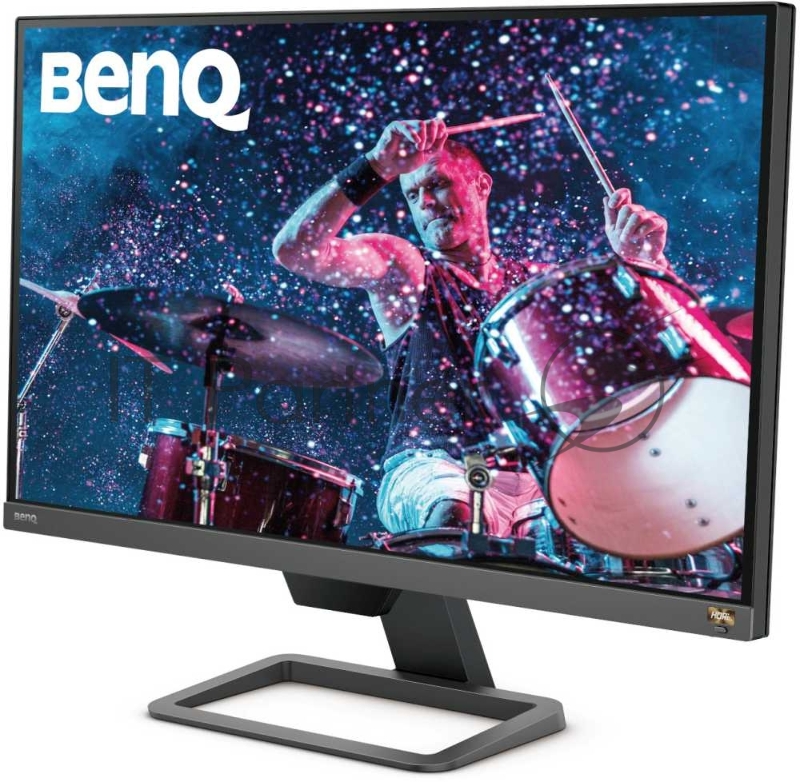 Монитор BENQ 27 EW2780Q IPS LED 2560x1440 60Hz 16:9 350 cd/m2 5ms(GtG) 20M:1 1000:1 178/178 2*HDMI1.4 DP1.2 2*Speaker5W Tilt Metallic-Grey-Black