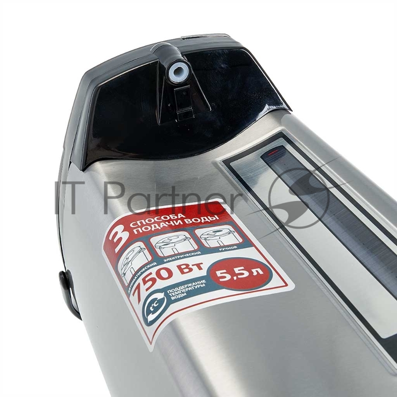 Термопот DЕLTA DL-3039 : 5,5 л ,900 Вт, нерж.корпус, 3 способа подачи воды (6)