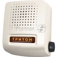 Звонок проводной Соло трель регул. громкости 220В 80-90дБА бел. Тритон СЛ-03Р