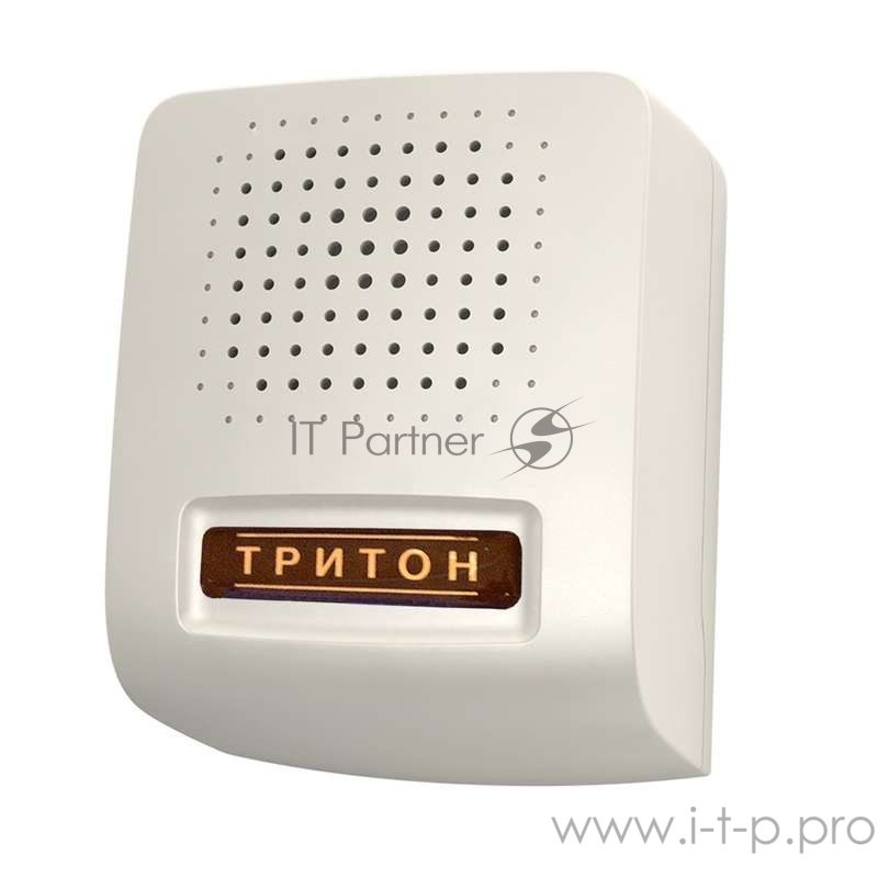 Звонок проводной Соло соловей 220В 80-90дБА бел. Тритон СЛ-05